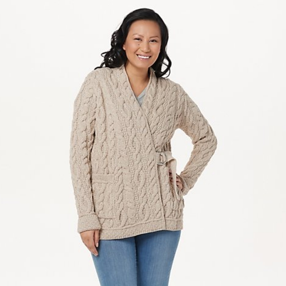 Aran Crafts Ireland 100% Merino Wool Sweater XL